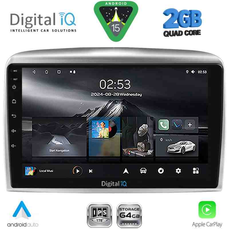 DIGITAL IQ RSD 1333_CPA (9inc)  MULTIMEDIA TABLET for LANCIA YPSILON mod. 2006-2011