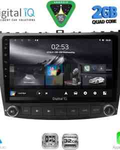 DIGITAL IQ RSD 1352_CPA (9inc) MULTIMEDIA TABLET for LEXUS IS mod. 2005-2013