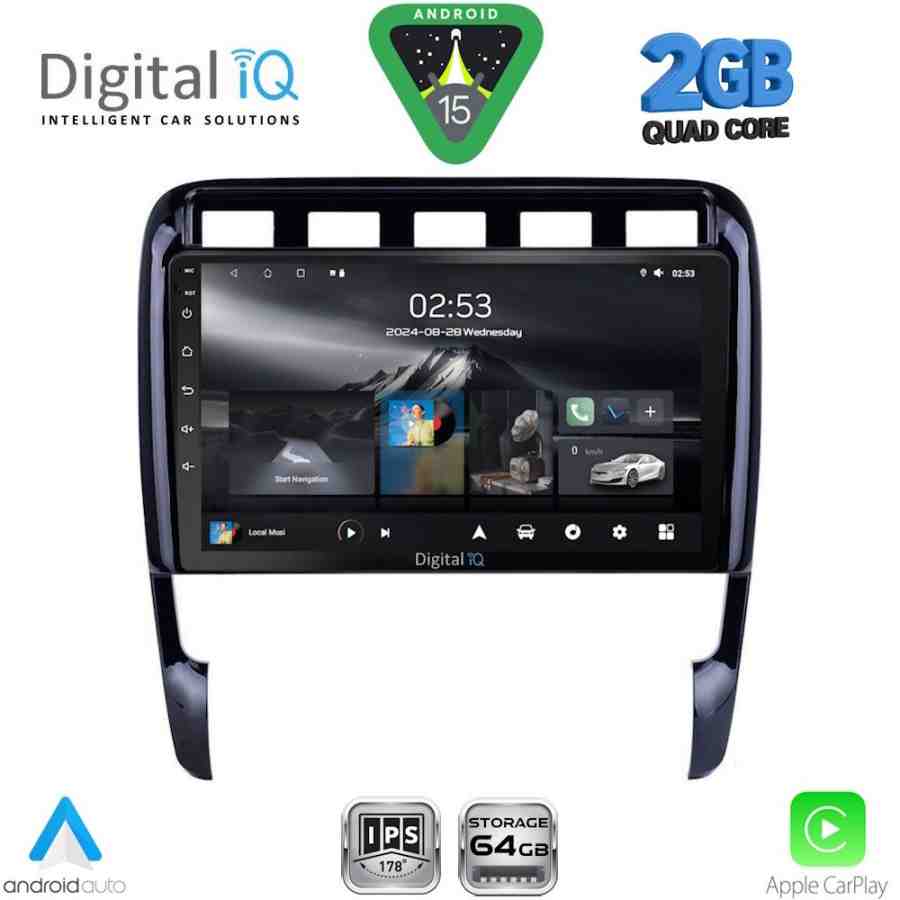 DIGITAL IQ RSD 1535_CPA (9inc) MULTIMEDIA TABLET for PORSCHE CAYENNE mod. 2002-2011