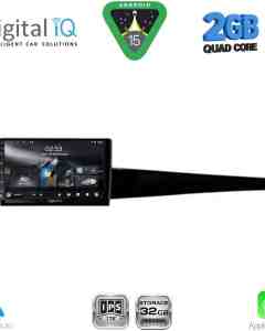 DIGITAL IQ RSD 1552_CPA (9inc) MULTIMEDIA TABLET for RENAULT LAGUNA mod. 2007-2015