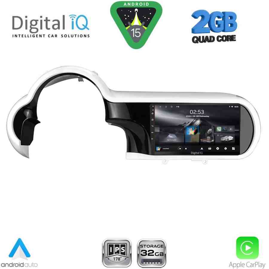 DIGITAL IQ RSD 1561_CPA (9inc) MULTIMEDIA TABLET for RENAULT TWINGO mod. 2014-2024