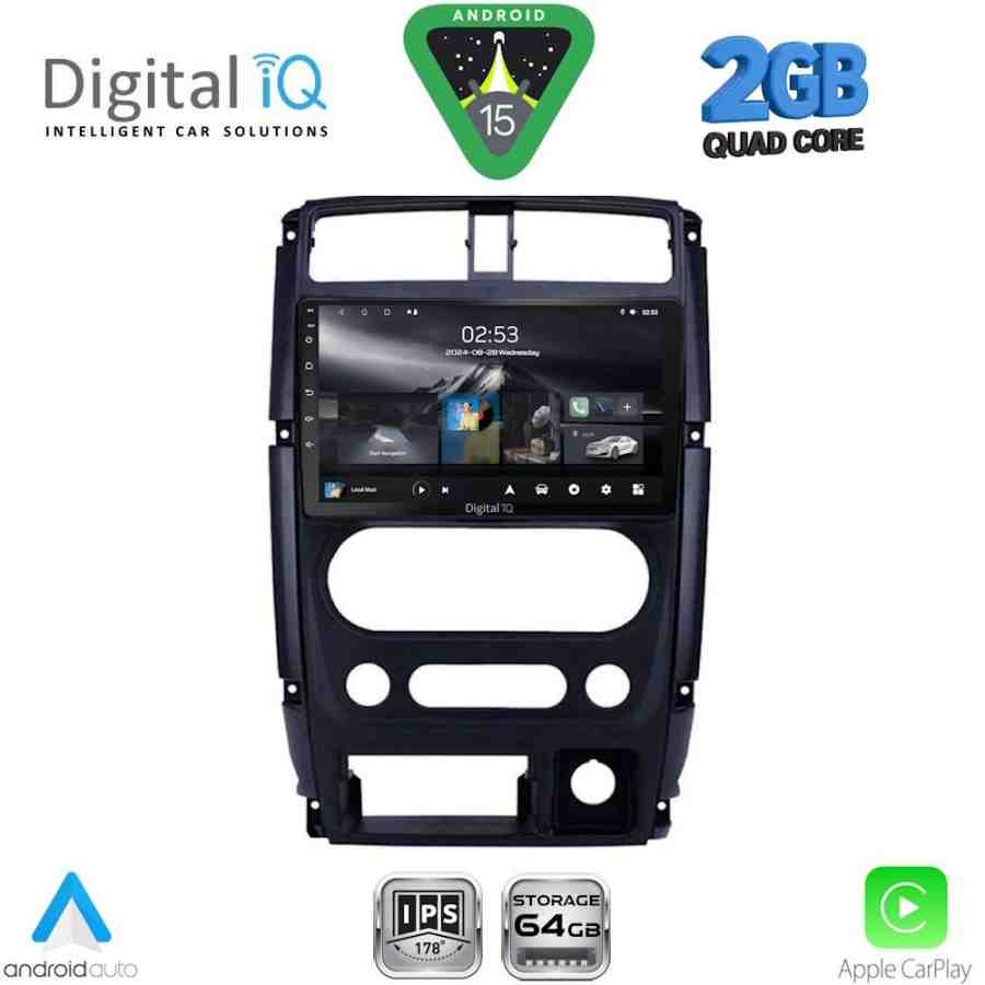 DIGITAL IQ RSD 1678_CPA (9inc) MULTIMEDIA TABLET for SUZUKI JIMNY mod. 2007-2017