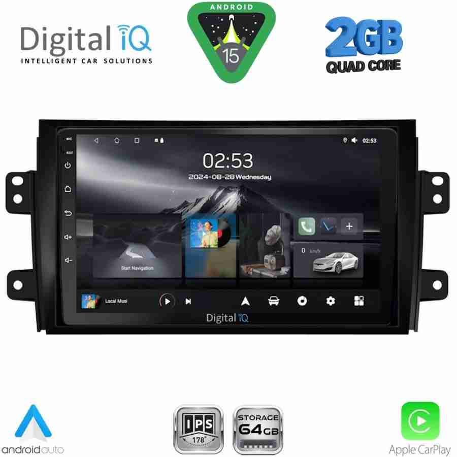 DIGITAL IQ RSD 1688_CPA (9inc) MULTIMEDIA TABLET for FIAT SEDICI – SUZUKI SX4 mod. 2005-2013