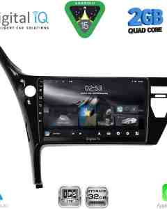DIGITAL IQ RSD 1703B_CPA (10inc) MULTIMEDIA TABLET for TOYOTA AURIS mod. 2015-2021