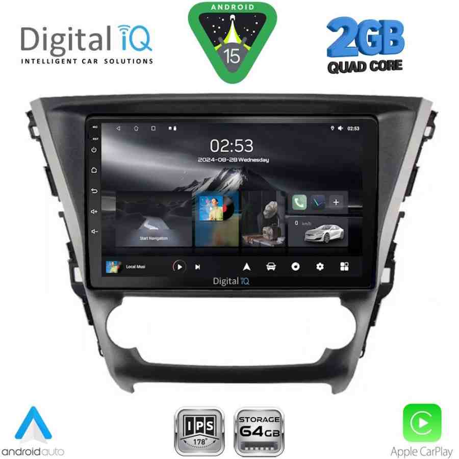DIGITAL IQ RSD 1706_CPA (10inc) MULTIMEDIA TABLET for TOYOTA AVENSIS mod. 2016-2020
