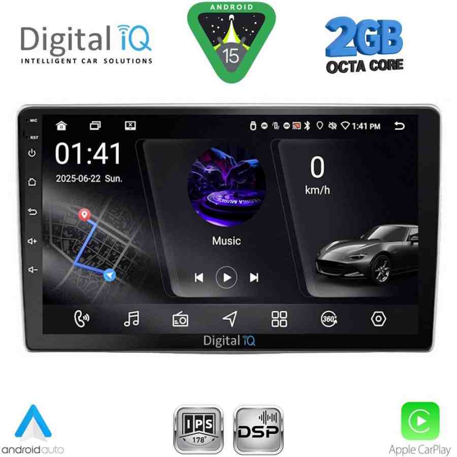 DIGITAL IQ RSF 4028_CPA (9inc) MULTIMEDIA TABLET for ALFA ROMEO MITO mod. 2008-2018