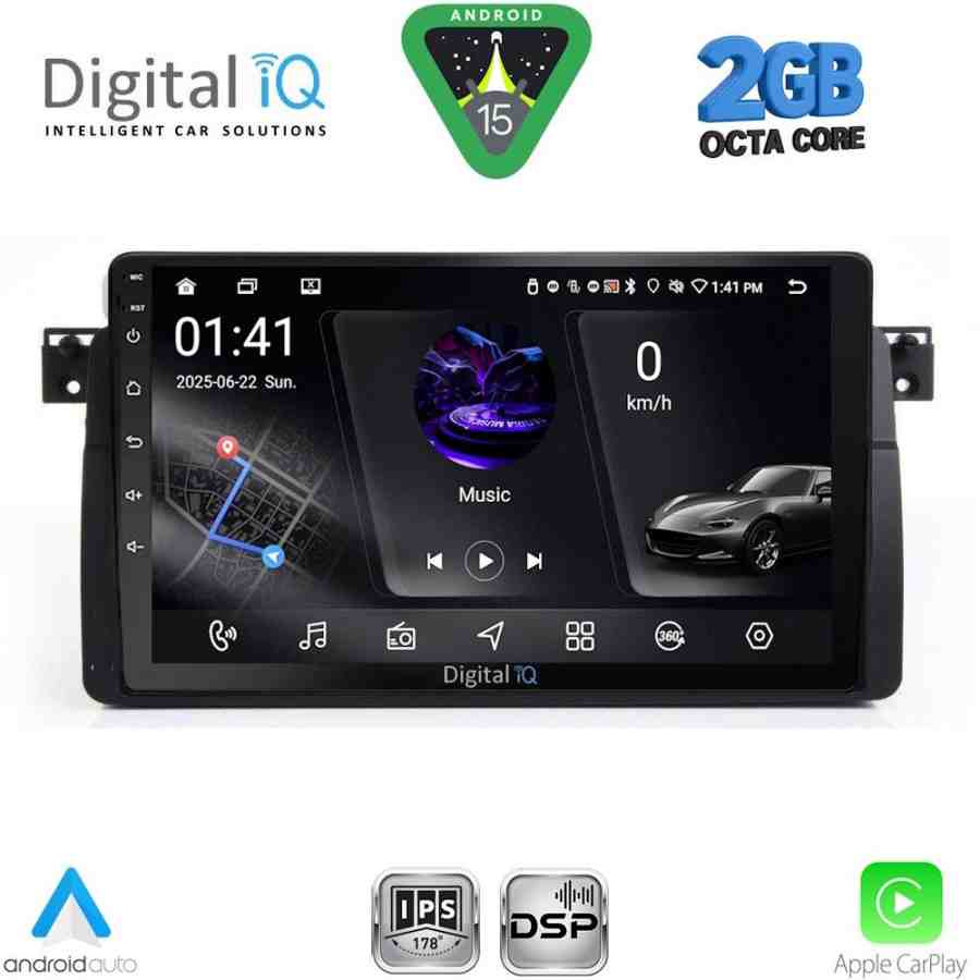 DIGITAL IQ RSF 4042_CPA (9inc) MULTIMEDIA TABLET for BMW E46 mod. 1998-2005