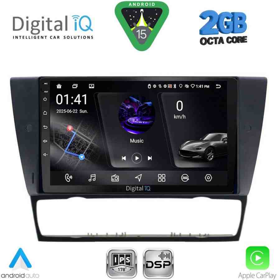 DIGITAL IQ RSF 4043_CPA (9inc) MULTIMEDIA TABLET for BMW E90-E91-E92-E93 mod. 2005-2012