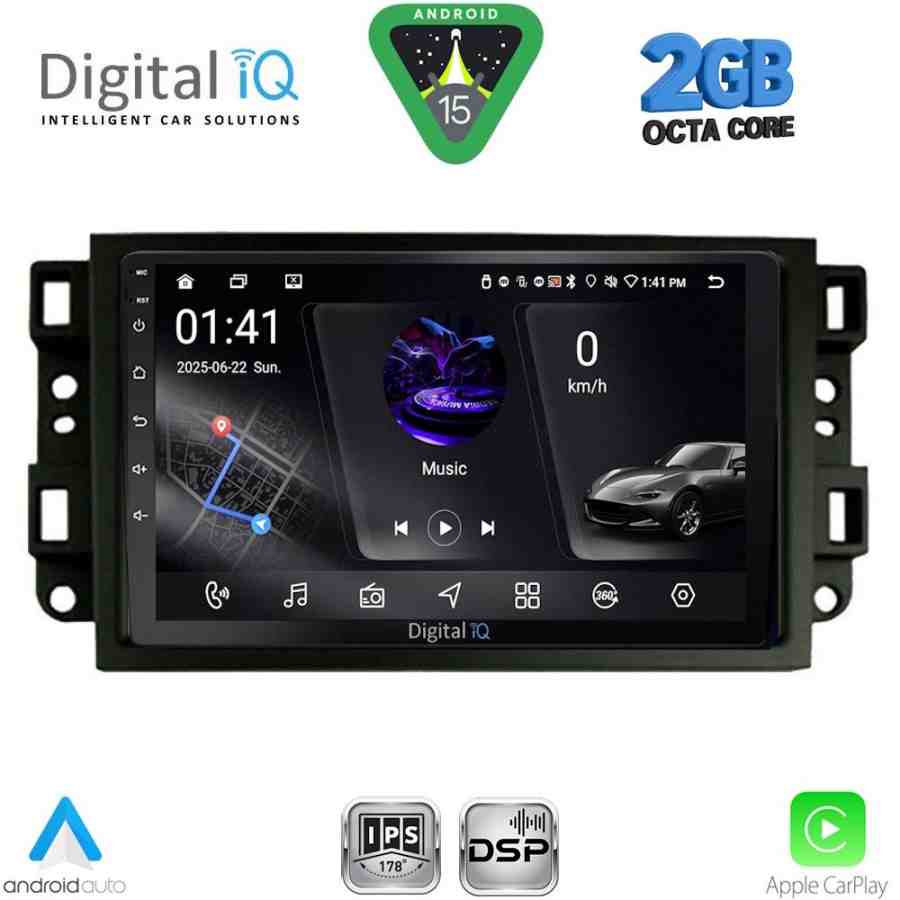 DIGITAL IQ RSF 4069_CPA (10inc) MULTIMEDIA TABLET for GMC ALL mod. 2004-2012