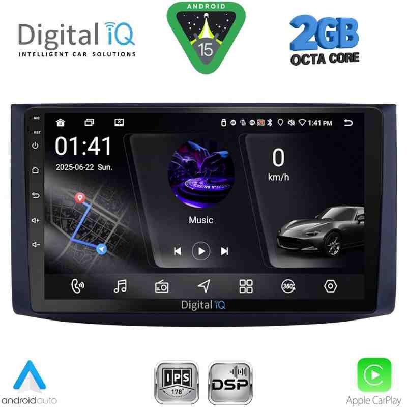 DIGITAL IQ RSF 4072_CPA (9inc) MULTIMEDIA TABLET for CHEVROLET AVEO mod. 2006-2010