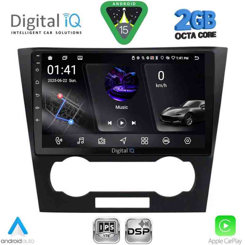 DIGITAL IQ RSF 4073_CPA (9inc) MULTIMEDIA TABLET for CHEVROLET EPICA mod. 2006-2011