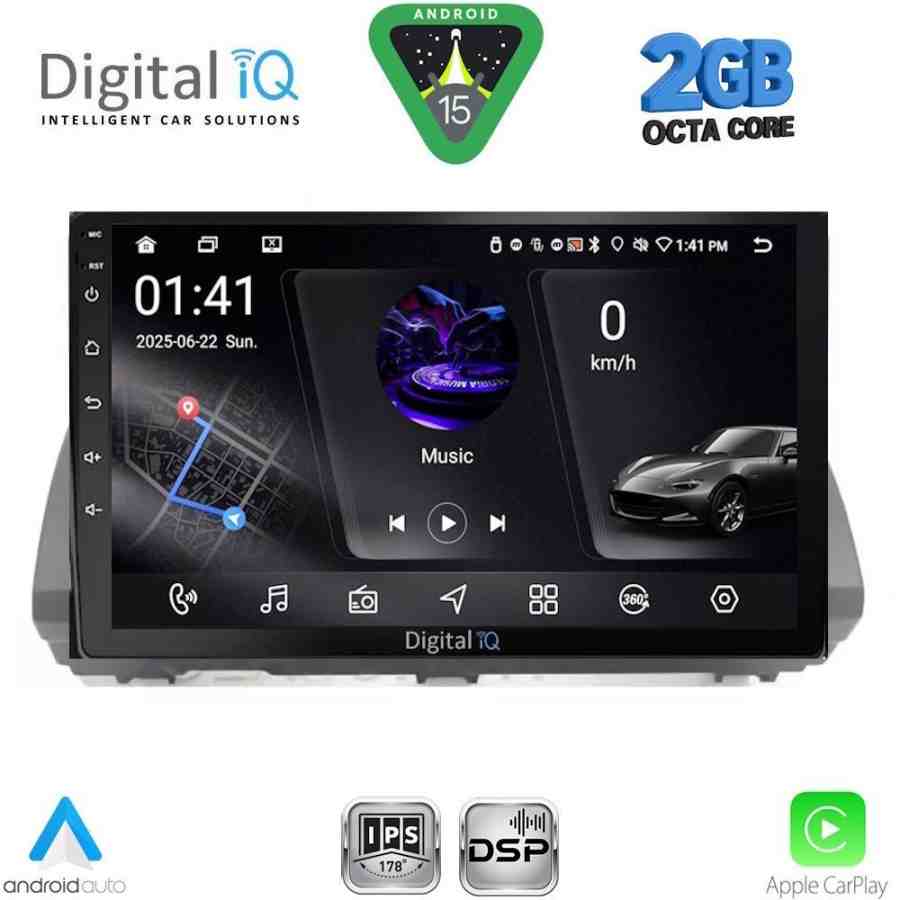 DIGITAL IQ RSF 4109B_CPA (10inc) MULTIMEDIA TABLET for DACIA LOGAN - SANDERO - JOGGER mod. 2020-2026
