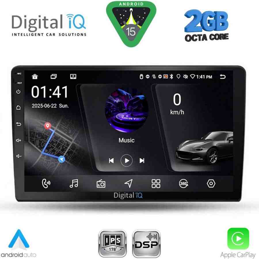 DIGITAL IQ RSF 4155_CPA (10inc) MULTIMEDIA TABLET for FORD FIESTA mod. 2018-2025