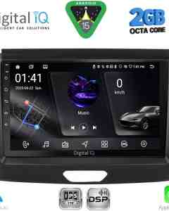 DIGITAL IQ RSF 4172A_CPA (9inc) MULTIMEDIA TABLET for FORD RANGER mod. 2015-2018