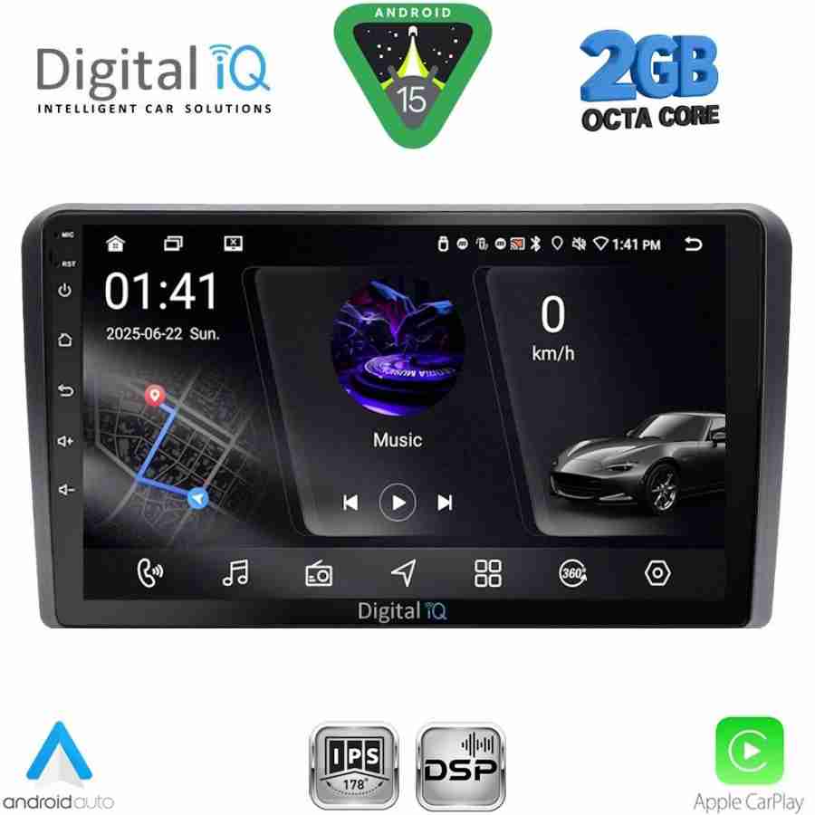 DIGITAL IQ RSF 4174L_CPA (10inc) MULTIMEDIA TABLET for FORD TRANSIT CONNECT mod. 2018-2025 Low Version