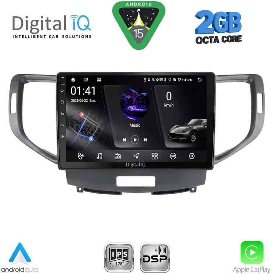 DIGITAL IQ RSG 6183_CPA (9inc) MULTIMEDIA TABLET for HONDA ACCORD mod. 2008-2013