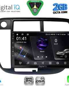 DIGITAL IQ RSG 6186_CPA CLIMA (9inc) MULTIMEDIA TABLET for HONDA CIVIC mod. 1995-2001