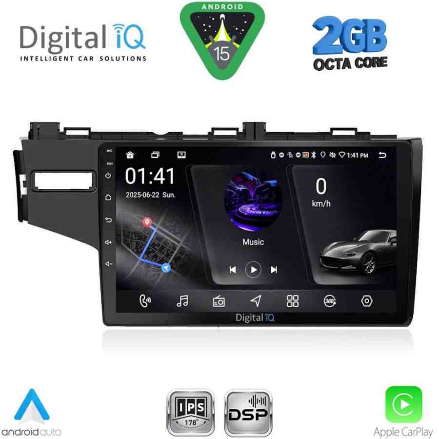 DIGITAL IQ RSF 4212_CPA (10inc) MULTIMEDIA TABLET for HONDA JAZZ mod. 2013-2019