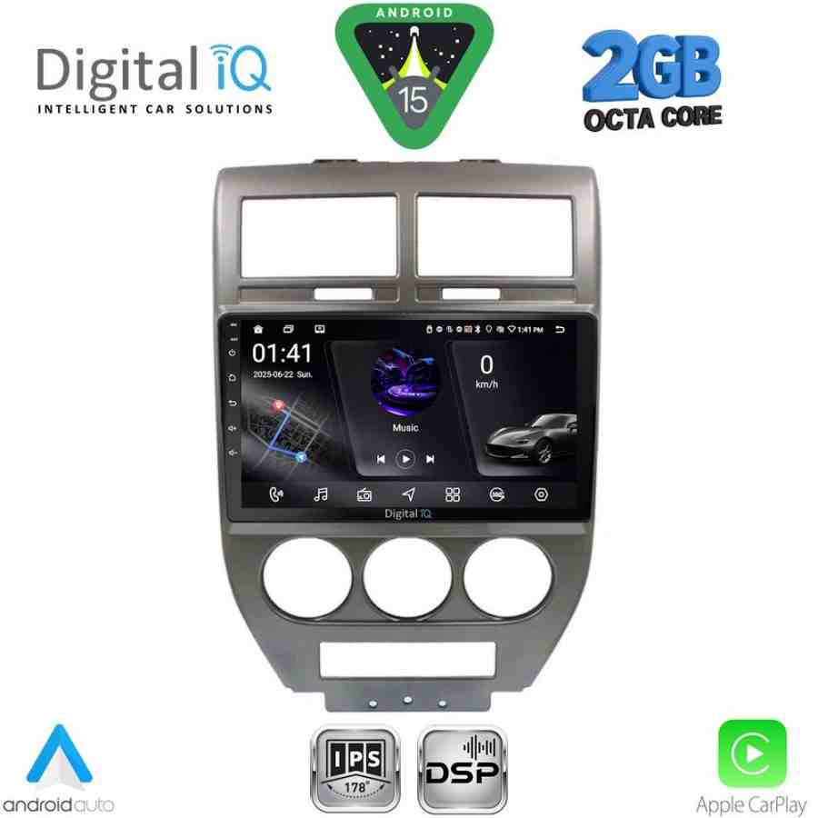 DIGITAL IQ RSF 4276_CPA (10inc) MULTIMEDIA TABLET for JEEP COMPASS - PATRIOT mod. 2007-2016