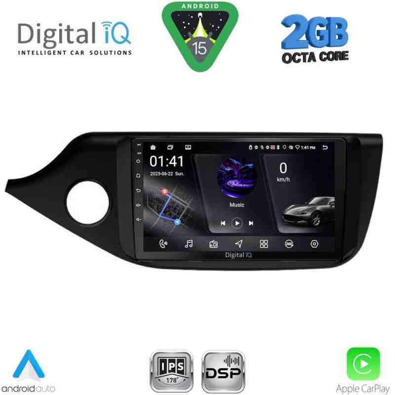 DIGITAL IQ RSF 4302_CPA (9inc) MULTIMEDIA TABLET for KIA CEED  mod. 2012-2018