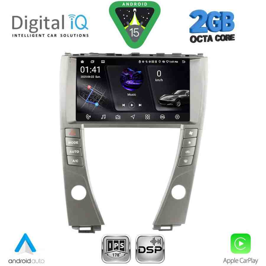 DIGITAL IQ RSF 4342B_CPA (9inc) MULTIMEDIA TABLET for LEXUS ES mod. 2006-2013