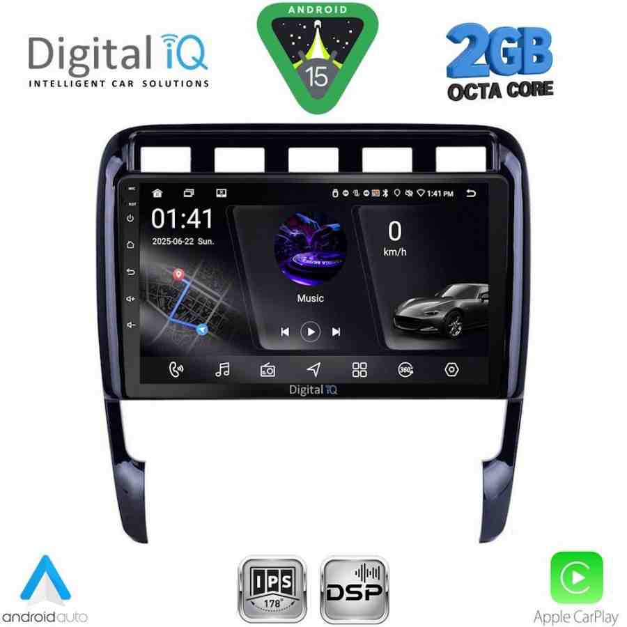 DIGITAL IQ RSF 4535_CPA (9inc) MULTIMEDIA TABLET for PORSCHE CAYENNE mod. 2002-2011