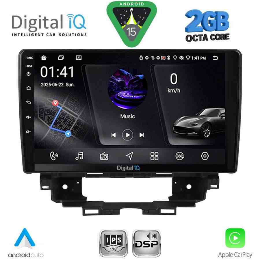 DIGITAL IQ RSF 4557_CPA (10inc) MULTIMEDIA TABLET for RENAULT KANGOO mod. 2021+