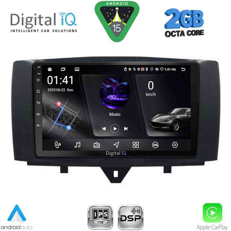 DIGITAL IQ RSF 4622_CPA (9inc) MULTIMEDIA TABLET for SMART (451) mod. 2010-2015