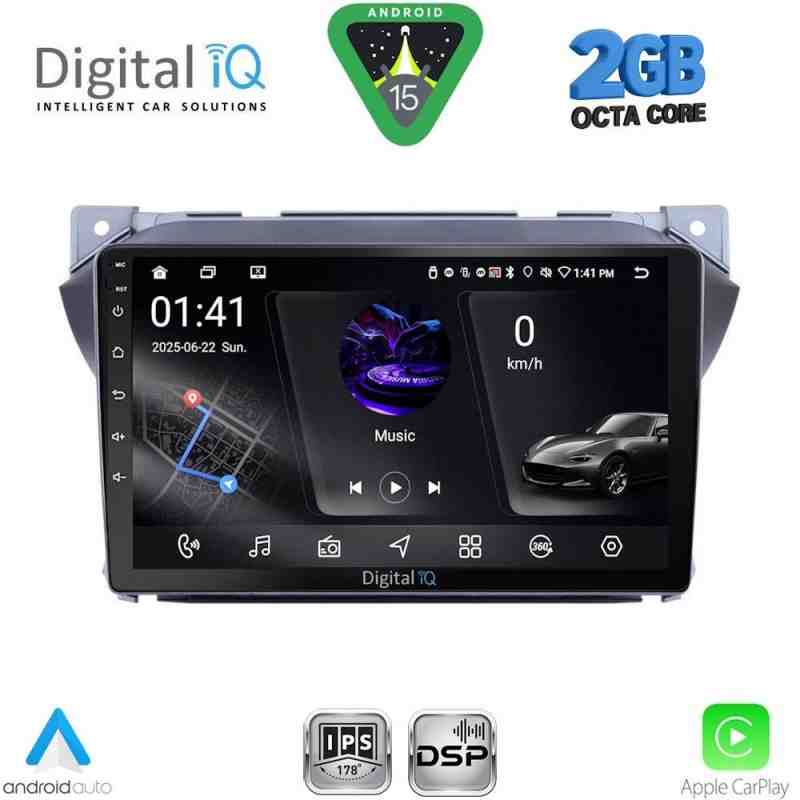 DIGITAL IQ RSF 4670_CPA (9inc) MULTIMEDIA TABLET for SUZUKI ALTO - NISSAN PIXO mod. 2009-2014