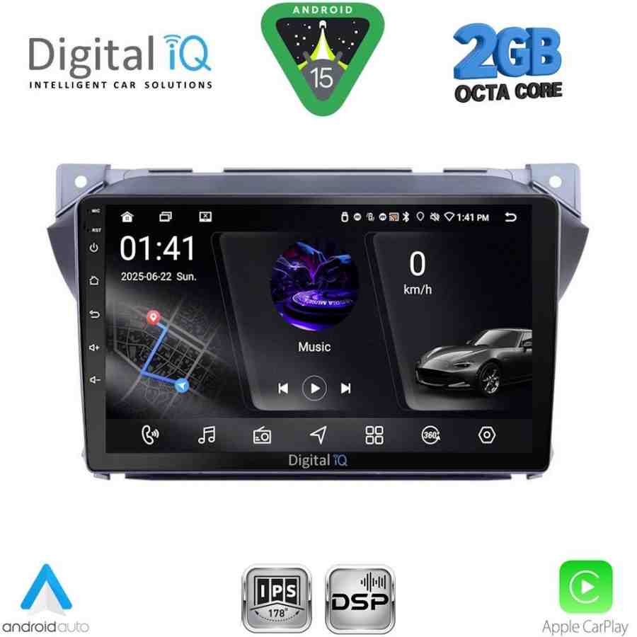 DIGITAL IQ RSF 4670_CPA (9inc) MULTIMEDIA TABLET for SUZUKI ALTO - NISSAN PIXO mod. 2009-2014