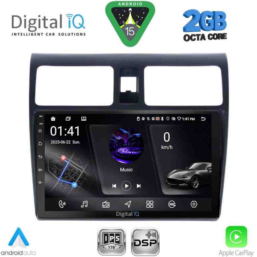 DIGITAL IQ RSF 4684_CPA (10inc) MULTIMEDIA TABLET for SUZUKI SWIFT mod. 2005-2011