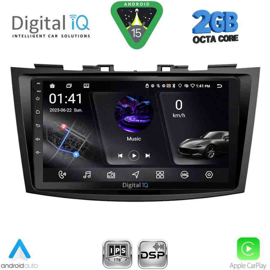 DIGITAL IQ RSF 4685_CPA (9inc) MULTIMEDIA TABLET for SUZUKI SWIFT mod. 2011-2016