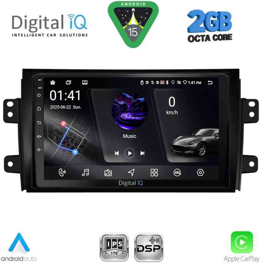 DIGITAL IQ RSF 4688_CPA (9inc) MULTIMEDIA TABLET for FIAT SEDICI – SUZUKI SX4 mod. 2005-2013