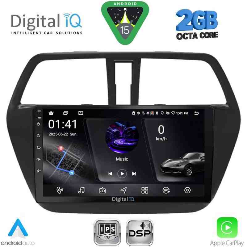 DIGITAL IQ RSF 4689_CPA (9inc) MULTIMEDIA TABLET for SUZUKI SX4 S-CROSS mod. 2014-2021