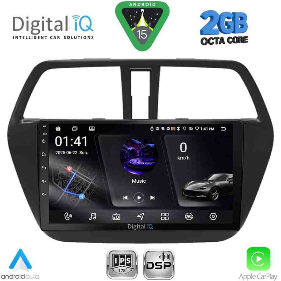DIGITAL IQ RSF 4689_CPA (9inc) MULTIMEDIA TABLET for SUZUKI SX4 S-CROSS mod. 2014-2021