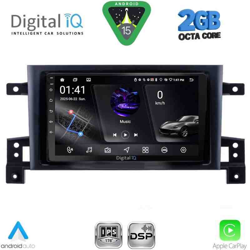 DIGITAL IQ RSF 4696_CPA (9inc) MULTIMEDIA TABLET for SUZUKI GRAND VITARA mod. 2005-2015