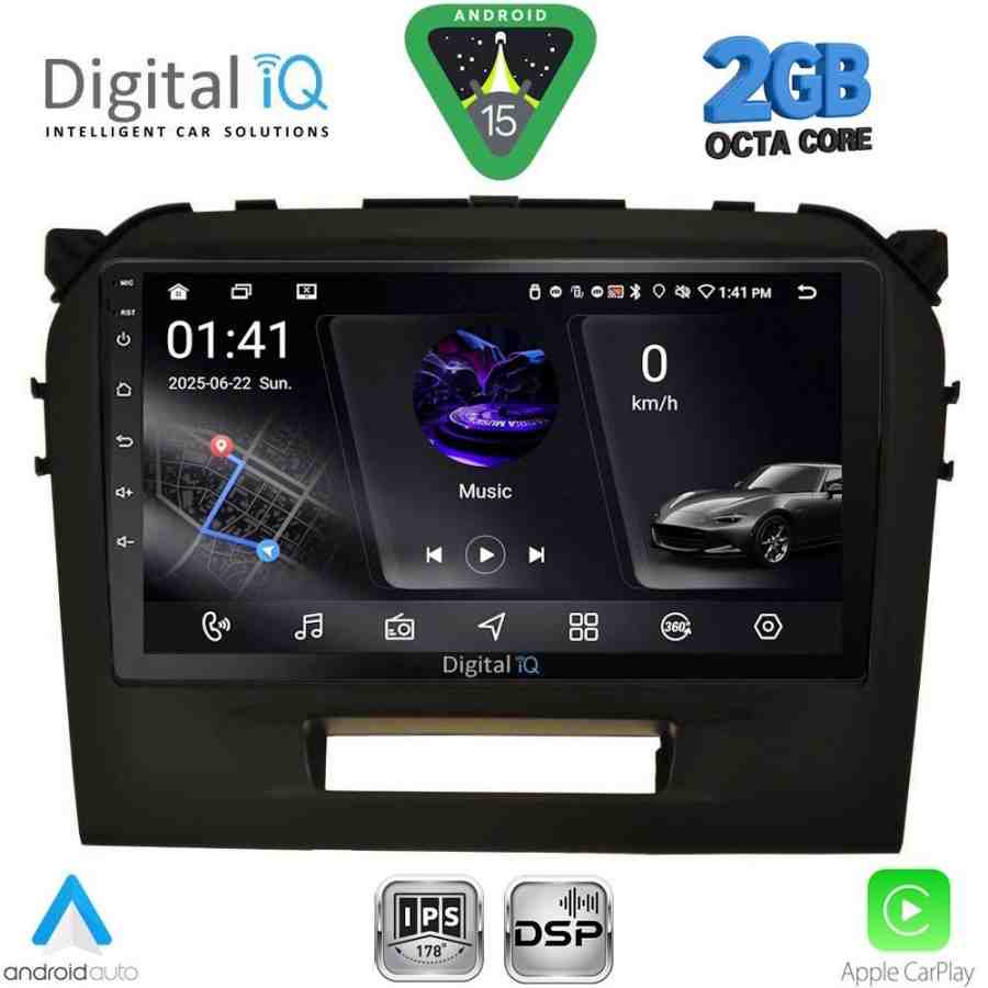 DIGITAL IQ RSF 4697_CPA (9inc) MULTIMEDIA TABLET for SUZUKI VITARA mod. 2016-2026