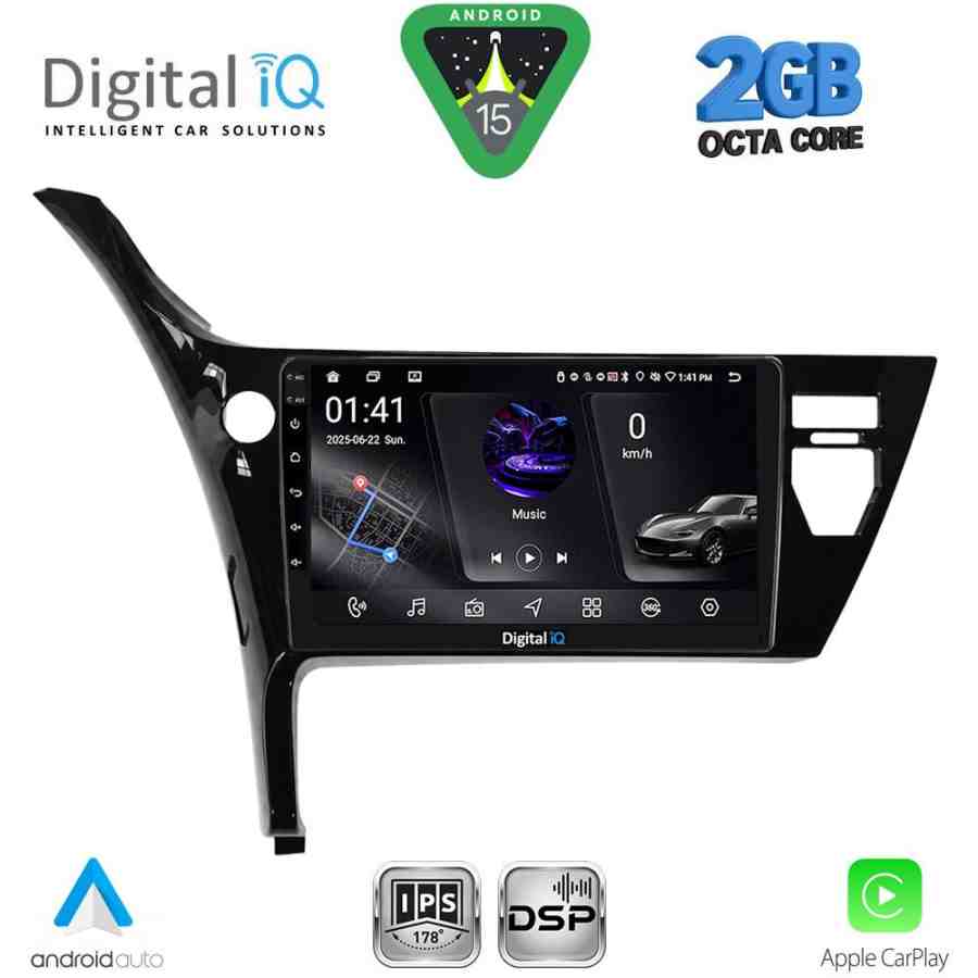 DIGITAL IQ RSF 4703B_CPA (10inc) MULTIMEDIA TABLET for TOYOTA AURIS mod. 2015-2021
