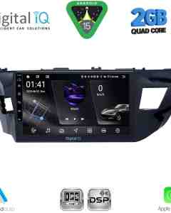 DIGITAL IQ RSF 4714MD_CPA (10inc) MULTIMEDIA TABLET for TOYOTA COROLLA mod. 2013-2016