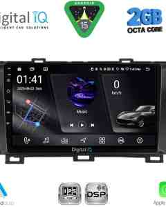 DIGITAL IQ RSF 4726BL_CPA (9inc) MULTIMEDIA TABLET for TOYOTA PRIUS mod. 2009-2015 (BLACK)
