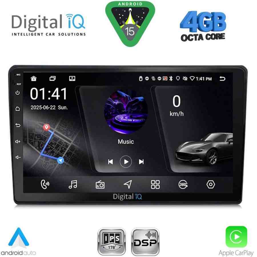 DIGITAL IQ RSG 6004_CPA (9inc) MULTIMEDIA TABLET for AUDI A4 mod. 2002-2008