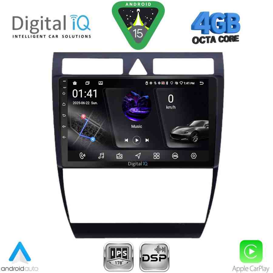 DIGITAL IQ RSG 6006_CPA (9inc) MULTIMEDIA TABLET for AUDI A6 mod. 1998-2005