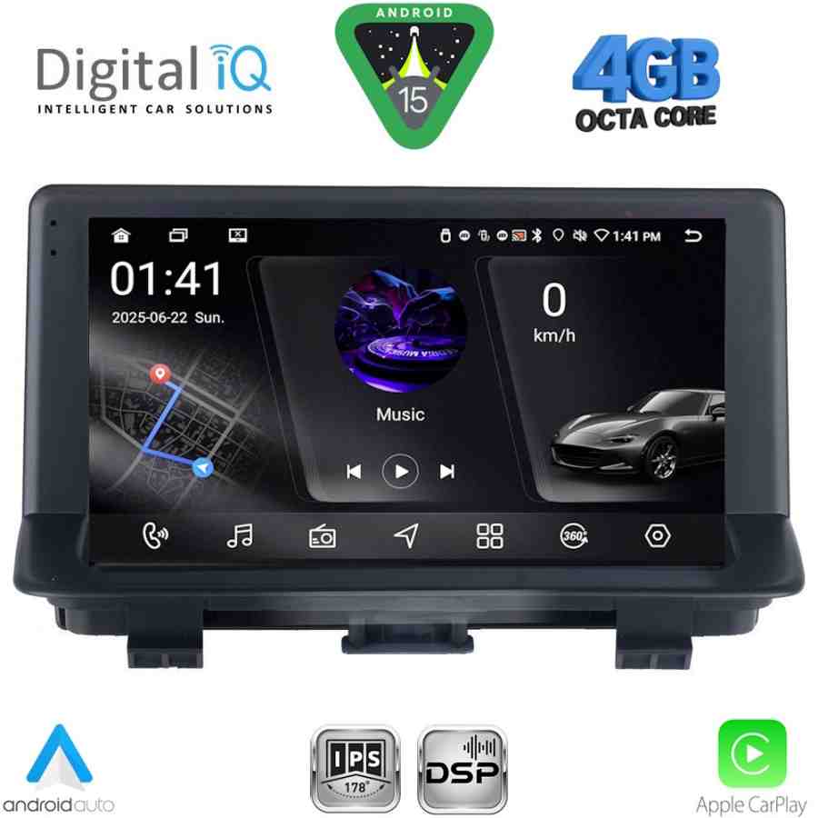 DIGITAL IQ RSG 6012_CPA (9inc) MULTIMEDIA TABLET for AUDI Q3 mod. 2012-2018 (High Version)