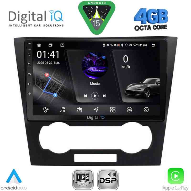 DIGITAL IQ RSG 6073_CPA (9inc) MULTIMEDIA TABLET for CHEVROLET EPICA mod. 2006-2011