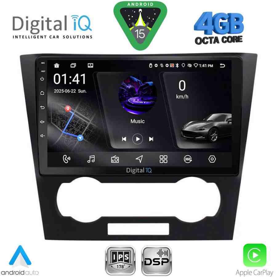 DIGITAL IQ RSG 6073_CPA (9inc) MULTIMEDIA TABLET for CHEVROLET EPICA mod. 2006-2011