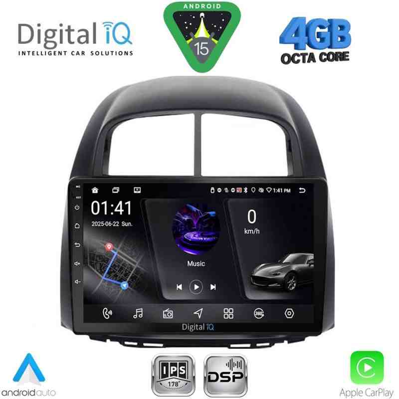 DIGITAL IQ RSG 6124_CPA (10inc) MULTIMEDIA TABLET for DAIHATSU SIRION mod. 2006-2012