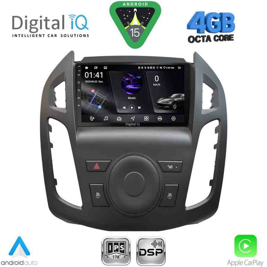 DIGITAL IQ RSG 6176_CPA  (9inc) MULTIMEDIA TABLET for FORD TRANSIT CONNECT mod. 2013-2018