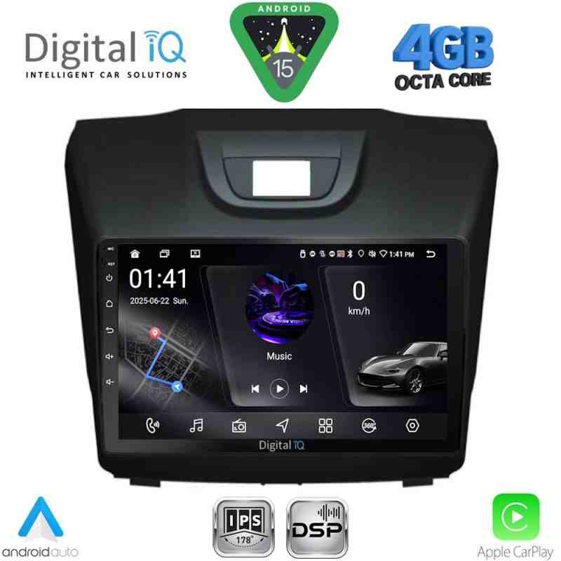 DIGITAL IQ RSG 6255_CPA (9inc) MULTIMEDIA TABLET for ISUZU DMAX mod. 2012-2020