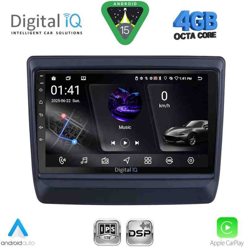 DIGITAL IQ RSG 6256_CPA (9inc) MULTIMEDIA TABLET for ISUZU DMAX mod. 2020-2026