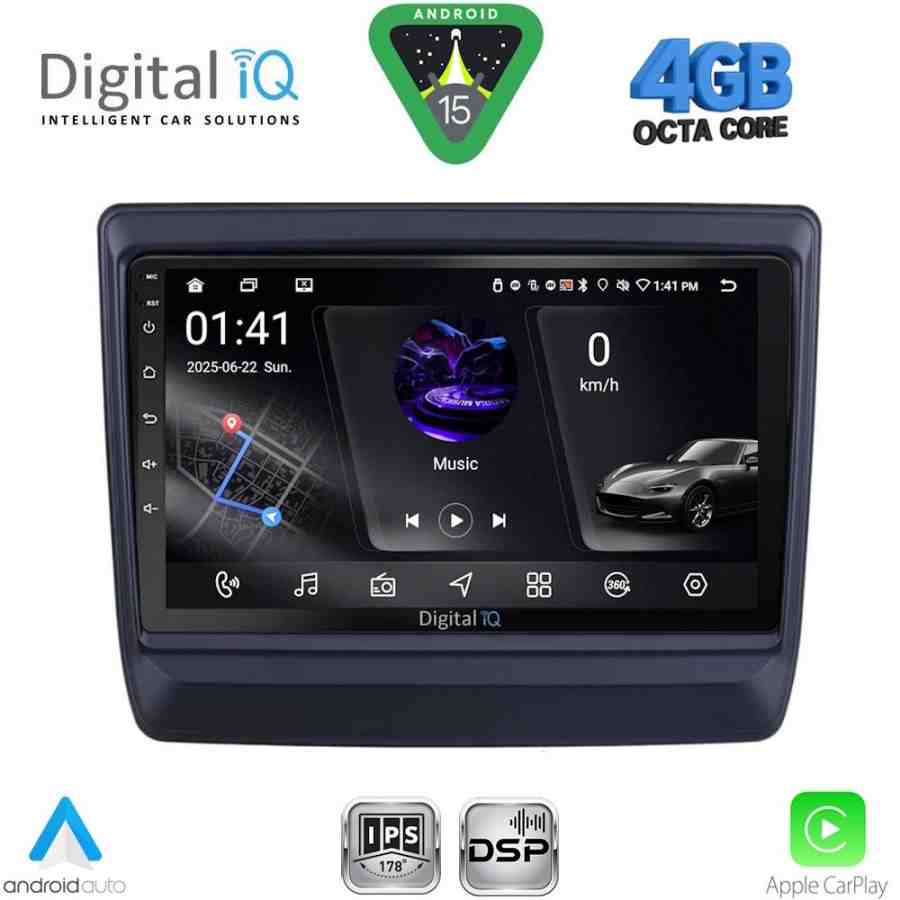 DIGITAL IQ RSG 6256_CPA (9inc) MULTIMEDIA TABLET for ISUZU DMAX mod. 2020-2026